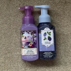 Two BBW Hand soaps